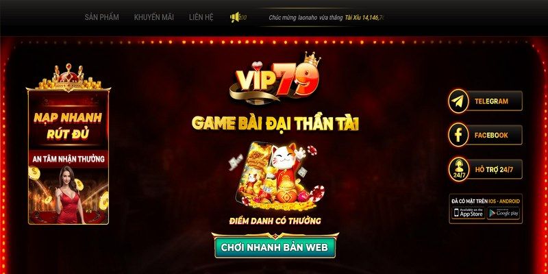 Giới thiệu tổng quan về cổng game hot Vip79 